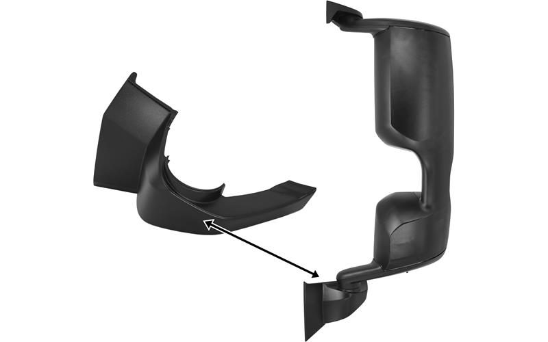 DAF XG+ / XF LH Mirror Arm Cover Bottom