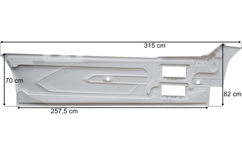 DAF XG+ Seitenverkleidung Abdeckung Links