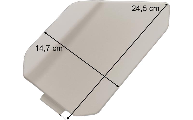 DAF XG+ Interaxle Side Skirt Cap