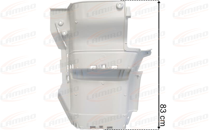 DAF XG / XG+ Escalón Dch Blanco