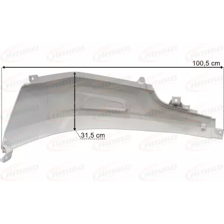 DAF XG / XG+ LH Bumper Without Fog Lamp Hole