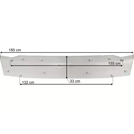DAF XG / XG+ Upper Grille Panel
