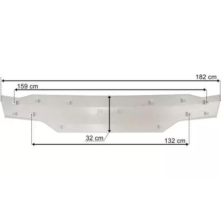 DAF XF (2021-) Upper Front Panel Panel