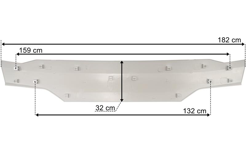 DAF XF (2021-) Panel Maski Górny
