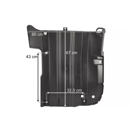DAF XF (2021-) RH Front Cab Mudguard