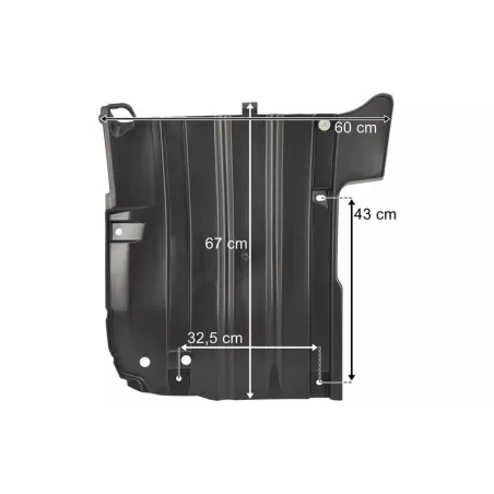 DAF XF (2021-) LH Front Cab Mudguard