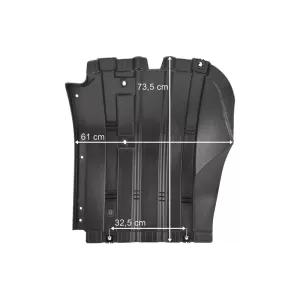 DAF XF (2021-) Right Mid Cab Mudguard