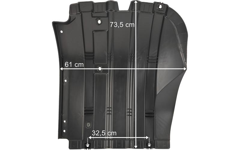 DAF XF (2021-) Right Mid Cab Mudguard