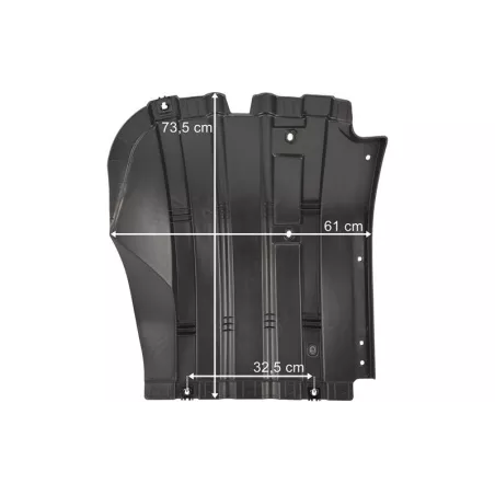 DAF XF (2021-) Left Mid Cab Mudguard