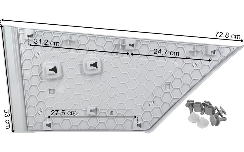 DAF XG / XG+ (2021-) Extensión de Guardabarros Izq