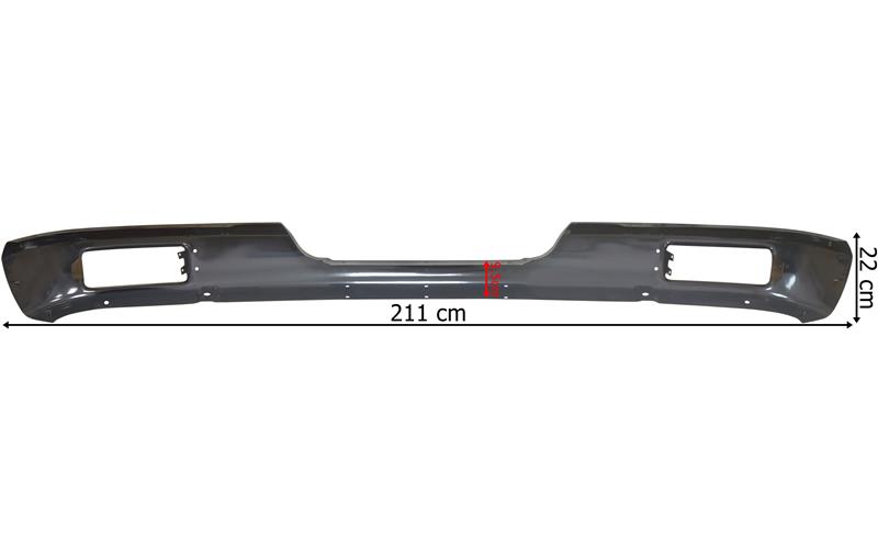 DAF LF (2000-) Front Bumper With Fog Lamp Hole
