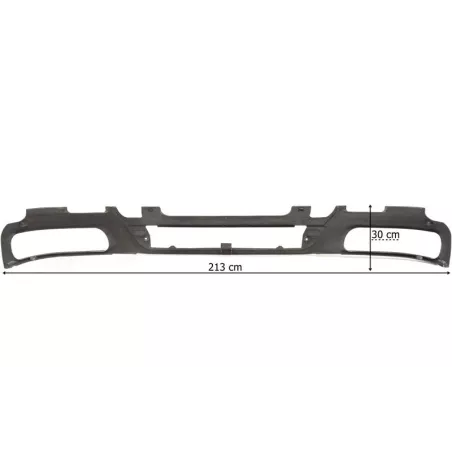 DAF LF Panel Debajo de Conjunto de Parrilla / Calandra - Parte Superior con Agujeros para Faros
