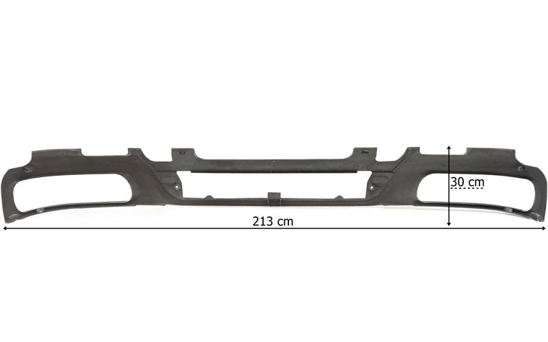 DAF LF45 LF55 Frontblende Unter Motorhaube Frontklappe Kühlergrill - Oberteil Mit Löcher Für Scheinwerfer