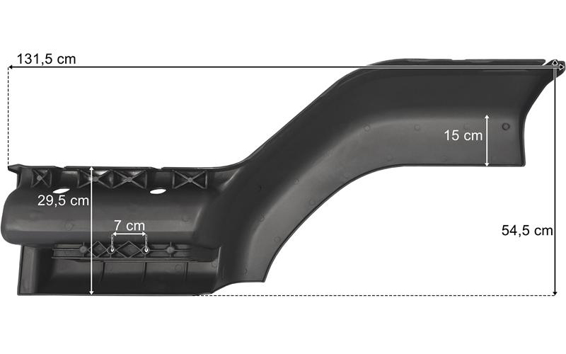 DAF LF 55 12-16t Einstiegkasten Oben Rechts