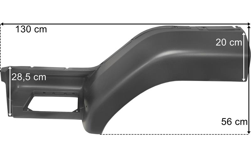 DAF LF 55 12-16t LH Upper Step