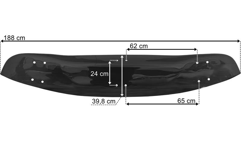 DAF LF 45 / LF 55 (2006-) Sun Visor