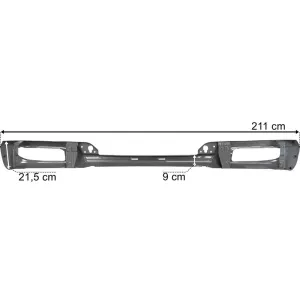DAF LF Euro6 Bumper With Fog Lamp Hole
