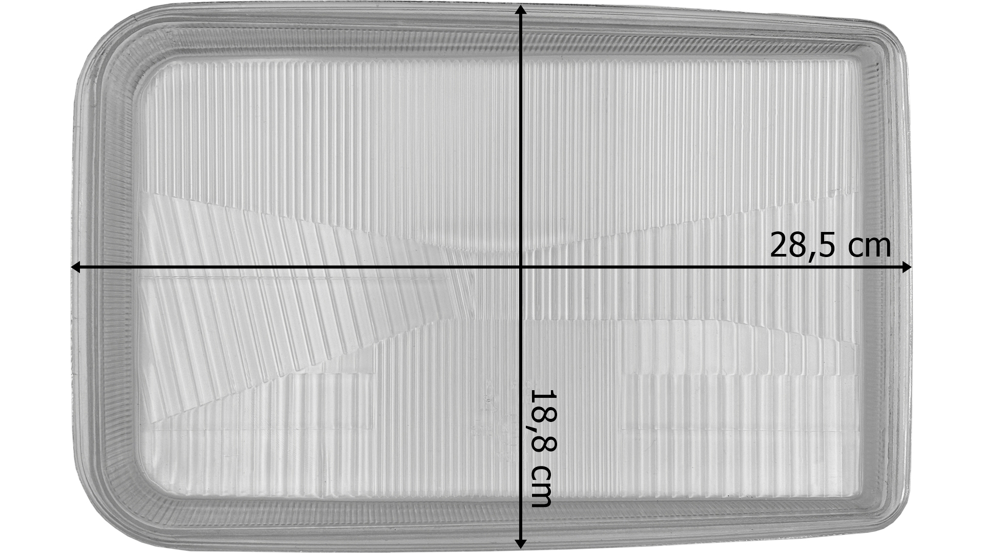 DAF 95 ATI Headlamp Glass RH