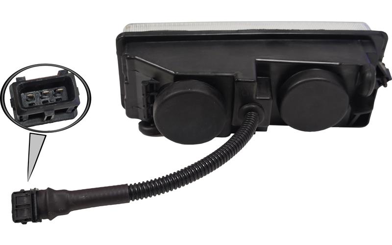 DAF LF / CF / XF LH Fog Lamp In Bumper H3 H1