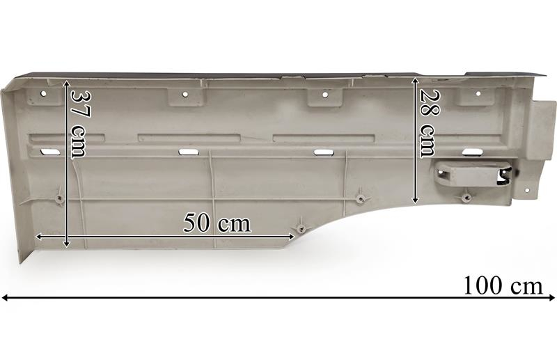 DAF XF Przedłużenie Błotnika Część Lewa Wewnętrzna