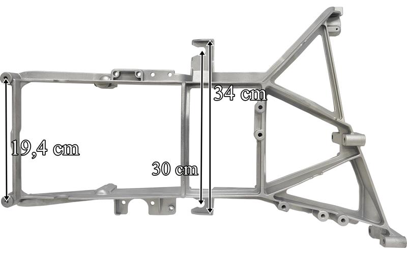 DAF XF95 (2002-2005) Soporte Faro Delantero Izq (Araña)