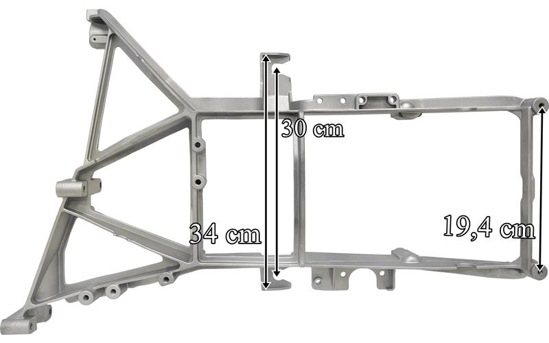 DAF XF95 (2002-2005) RH Headlamp Bracket (Spider)