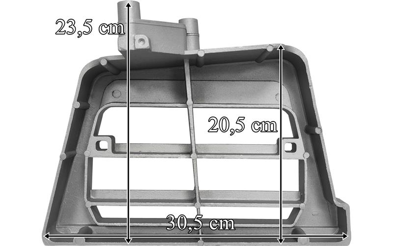 DAF CF Trittbrett Rechts Halterungen Halter Einstiegskasten