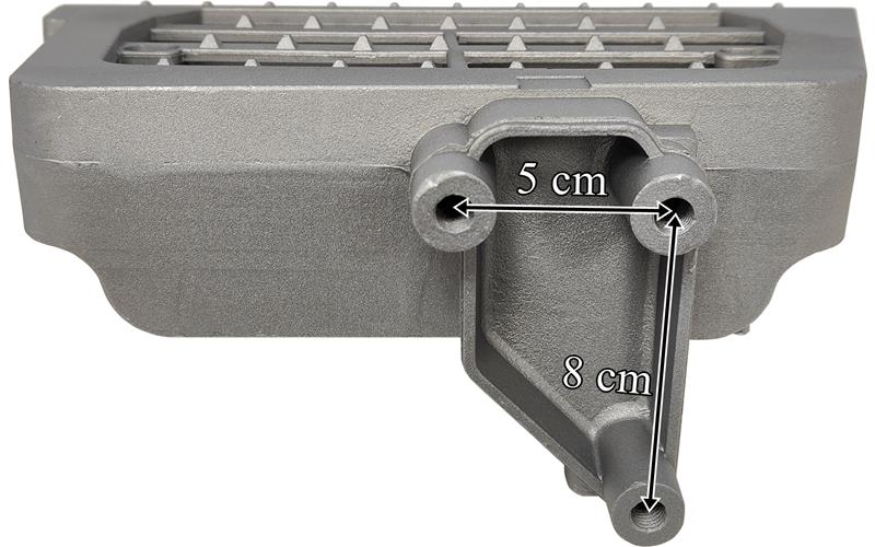 DAF CF LH Step Bracket