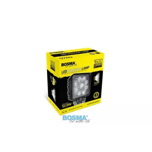 Bosma Work Light Square 9xLED 12 / 24V 27W 1600 LM Flood