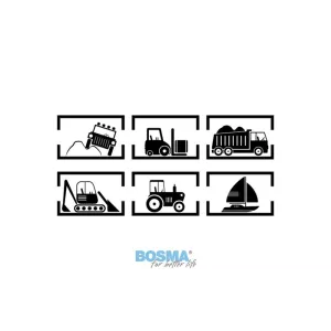 Bosma Work Light Square 9xLED 12 / 24V 27W 1600 LM Flood