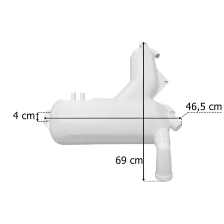 Volvo F12 Réservoir de Dégorgement Liquide de Refroidissement