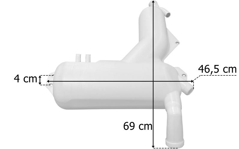 Volvo F12 РАСШИРИТЕЛЬНЫЙ БАЧОК ОХЛАЖДАЮЩЕЙ ЖИДКОСТИ