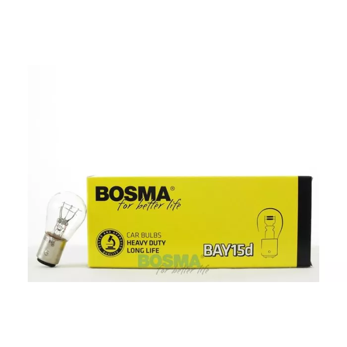Bosma Bombilla 24V 21 / 5W P21 / 5W BAY15D Heavy Duty