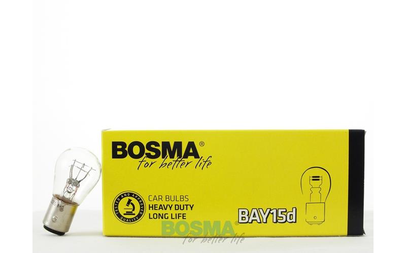 Bosma Bombilla 24V 21 / 5W P21 / 5W BAY15D Heavy Duty