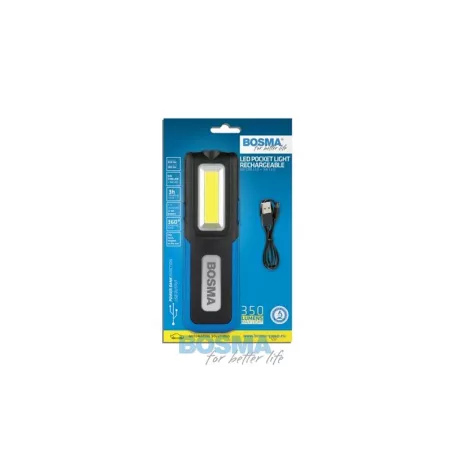 Bosma LED Taschenlampe 350 LM USB Aufladbar
