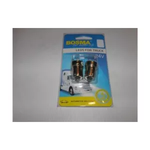 BOSMA ЛАМПА 24V 5xLED BA15S БЕЛАЯ (2 ШТУКИ)