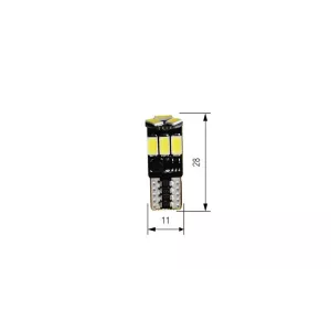 Bosma ЛАМПА 12 / 24V 9xLED SMD5730 T10 6000k CANBUS БЕЛАЯ (2 ШТУКИ)