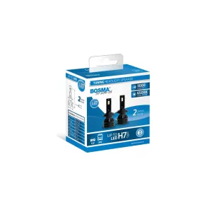 BOSMA BULB 12/24V H7 UP TO LED 3000 LM 6000K WHITE