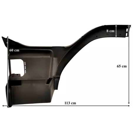 Volvo FM12 / FM9 / FM7 Escalón Superior Dch