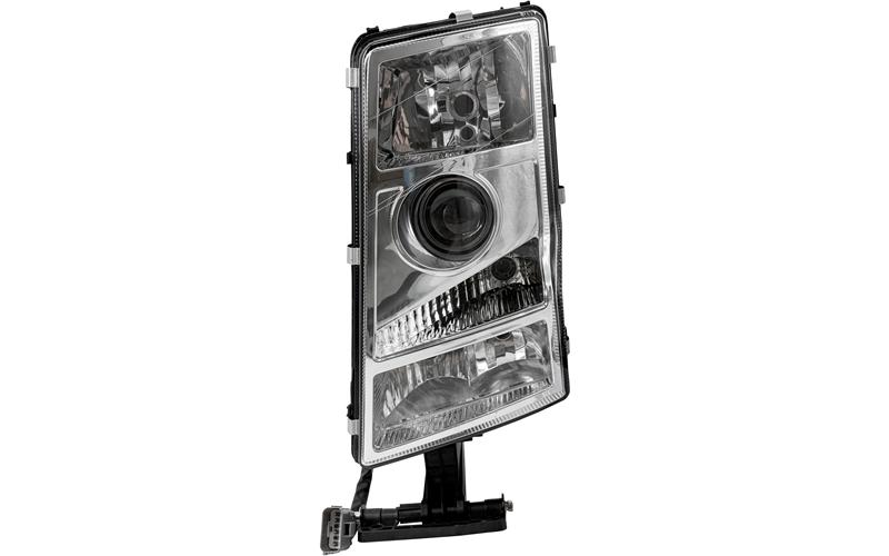 Volvo FH12 (2002-2008) Headlamp RH (Manual Adjustment, Square Connector)