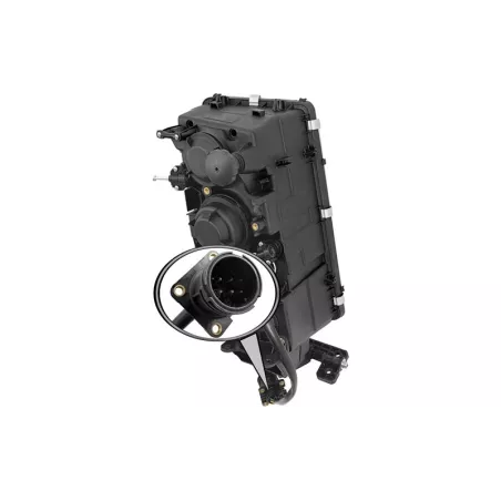 Volvo FH12 (2002-2008) Headlamp LH (Manual Adjustment, Round Connector)