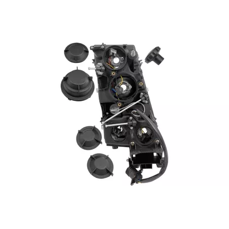 Volvo FH12 (2002-2008) Faro Delantero Izq (Ajuste Manual, Conector Redondo)