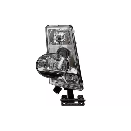 Volvo FH12 (2002-2008) Faro Delantero Dch (Ajuste Manual, Conector Redondo)