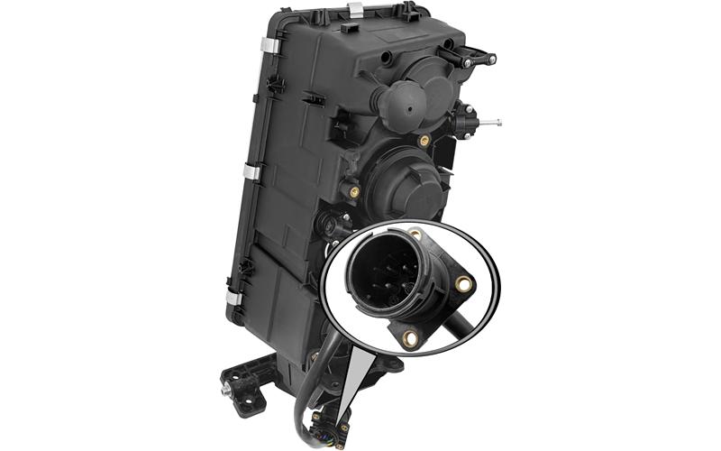 Volvo FH12 (2002-2008) Headlamp RH (Manual Adjustment, Round Connector)