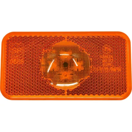 Volvo / Renault Yellow LED Side Marker Lamp With Wire