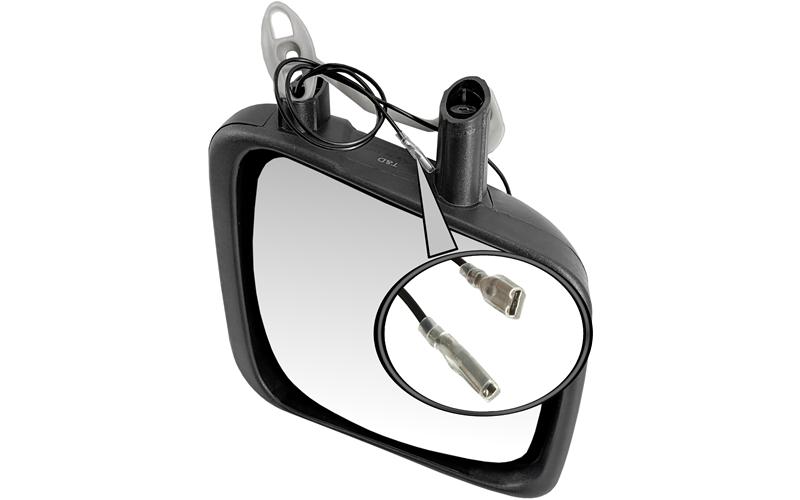 Volvo FH / FM Wide-angle Mirror RH (Heated, Manually Adjusted)