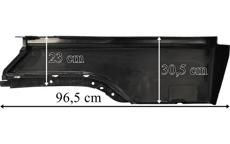 Volvo FH12 / FH13 Przedłużenie Błotnika Tylne Prawe