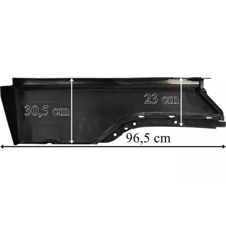 Volvo FH12 / FH13 Przedłużenie Błotnika Tylne Lewe