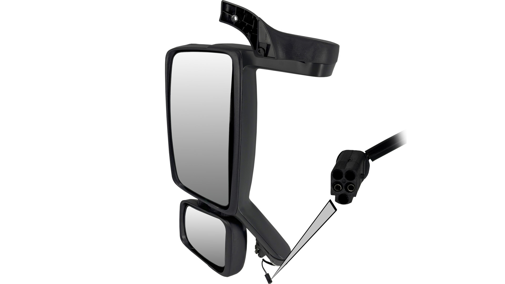 Volvo FH12 (2002-2008) Electrically Adjusted LH Mirror Complete