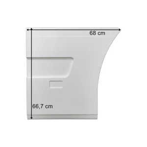 Volvo FH12 (2002-2008) / FH13 (2008-2013) Rear Part Of LH Interaxle Side Skirt